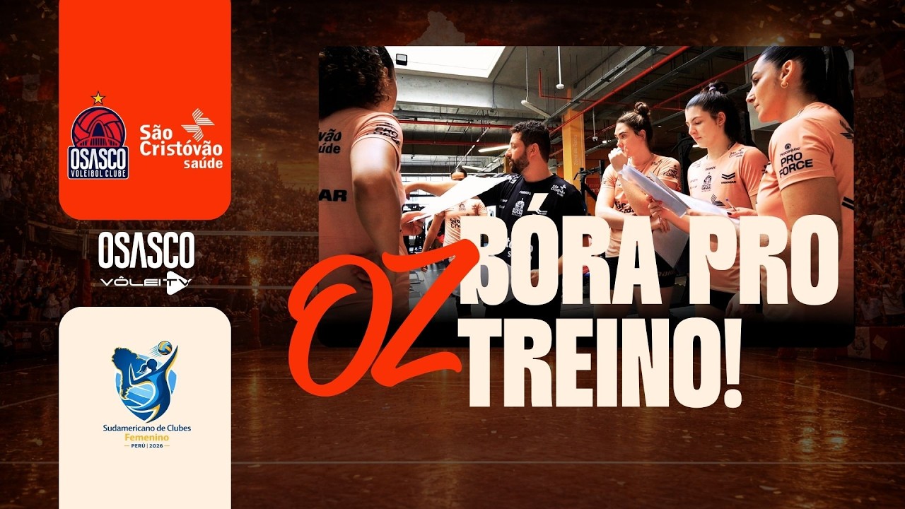 PRIMEIRO TREINO DO OSASCO SÃO CRISTÓVÃO SAÚDE EM TERRITÓRIO PERUANO - PREPARAÇÃO SUL-AMERICANO 2026!
