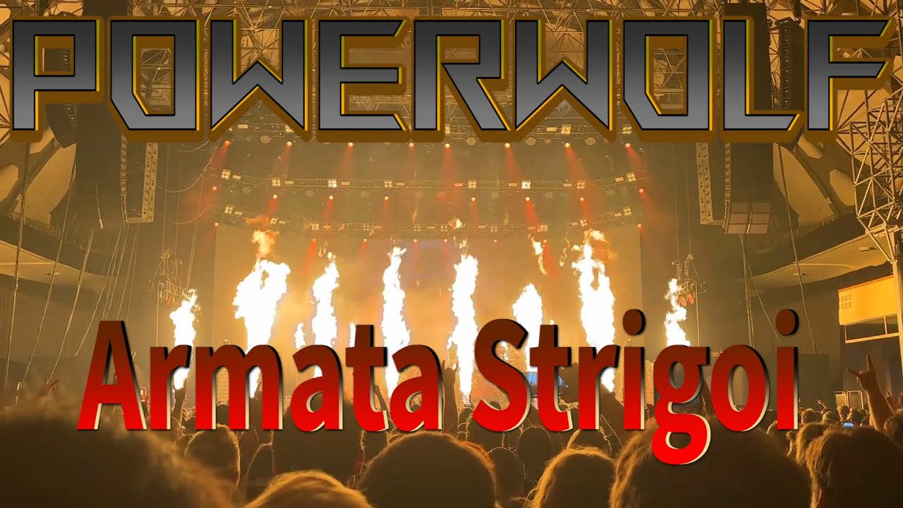Powerwolf - Armata Strigoi - LIVE in Frankfurt 2024