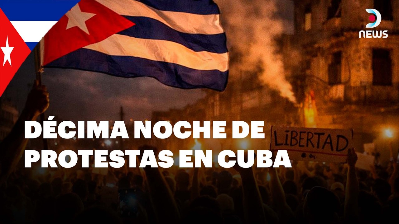 Se derrumba el régimen cubano: manifestantes incendiaron sede del Partido Comunista | DNews