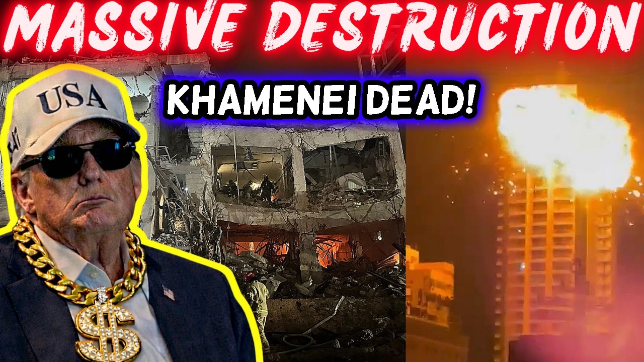 🚨 BREAKING: MASSIVE DESTRUCTION in Tel Aviv Streets - Khamenei Confirmed KILLED