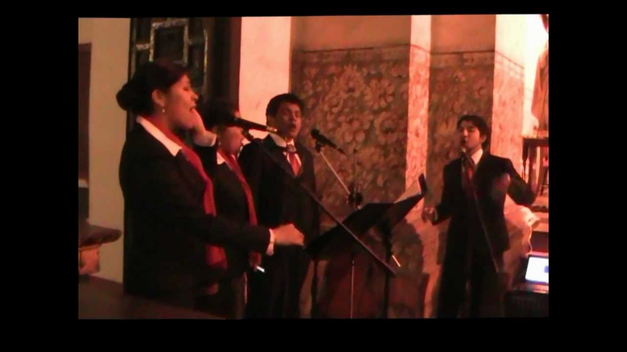 Vamos al altar de Dios - Cuarteto Voces (Trujillo - Perú)