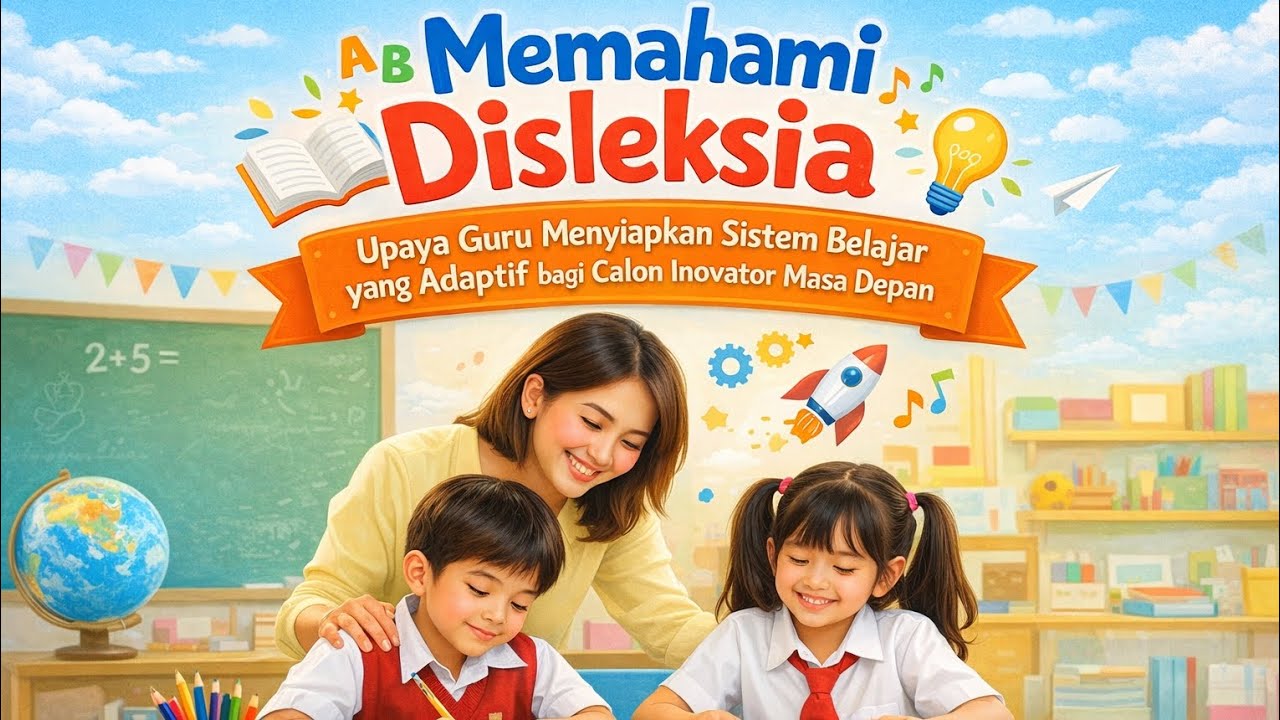 Memahami Disleksia: Upaya Guru Menyiapkan Sistem Belajar yang Adaptif bagi Calon Inovator Masa Depan