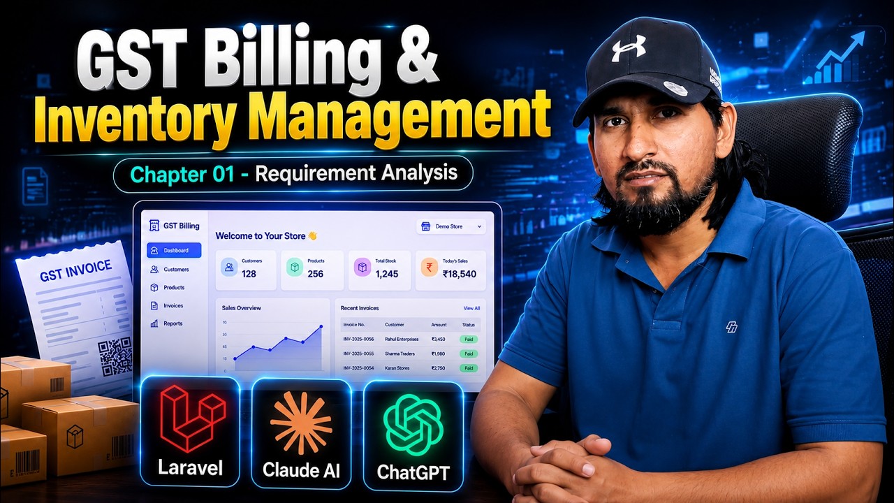 Building a GST Billing Software from Scratch #1 | Requirement Analysis & PRD | Coding Kalakar
