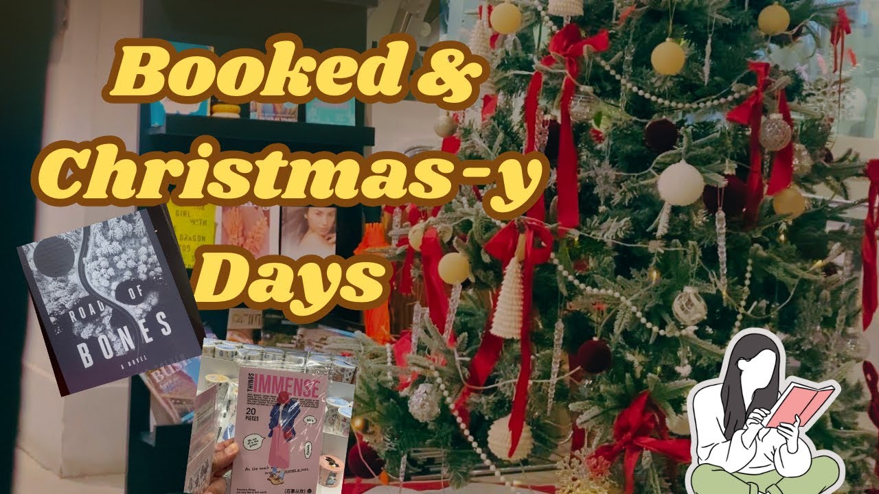 Slice of Life | Christmas Shopping 🎁, Finished One Book 📖, Buying Journal Stuff 📝 & Holiday Events 🍾