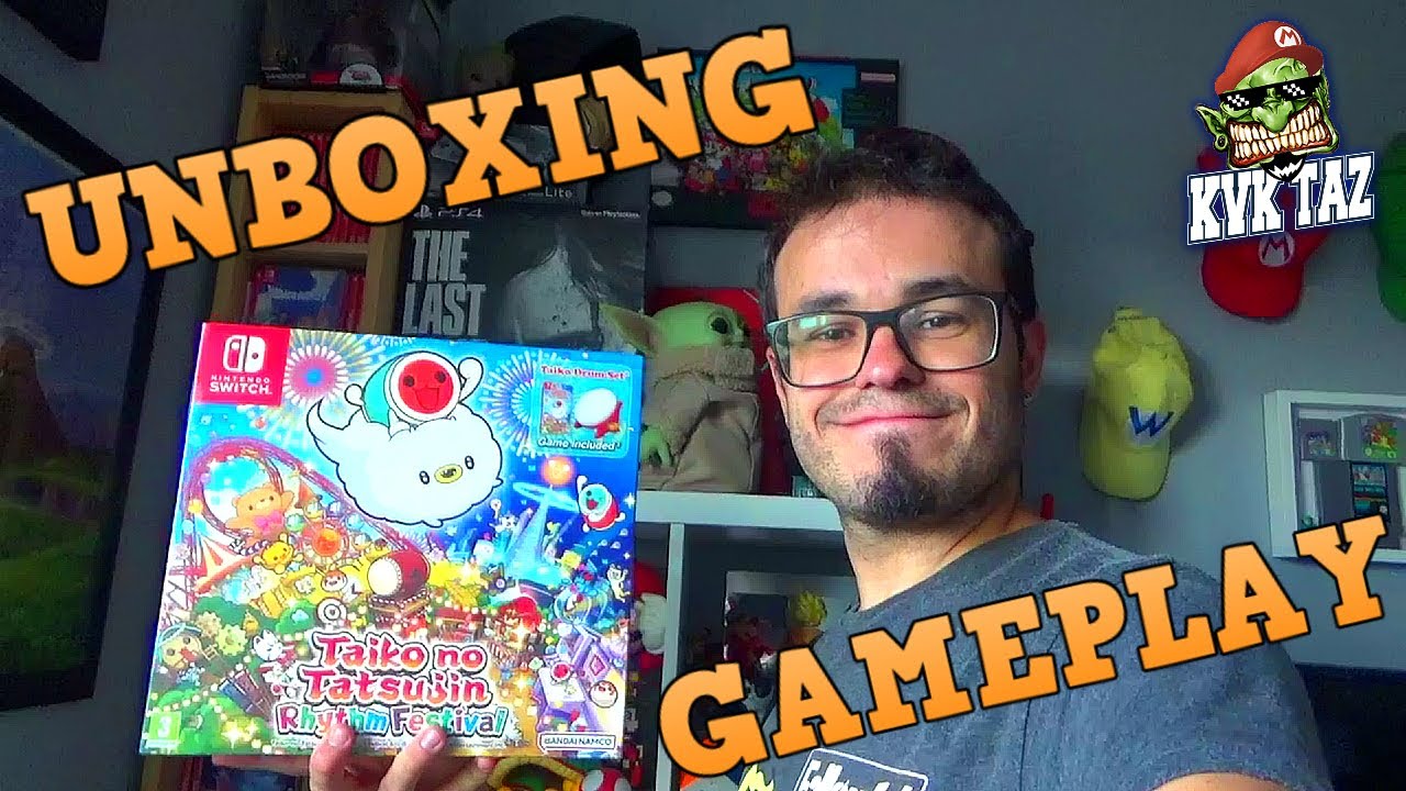 TAIKO NO TATSUJIN: RHYTHM FESTIVAL 🥁 UNBOXING + GAMEPLAY