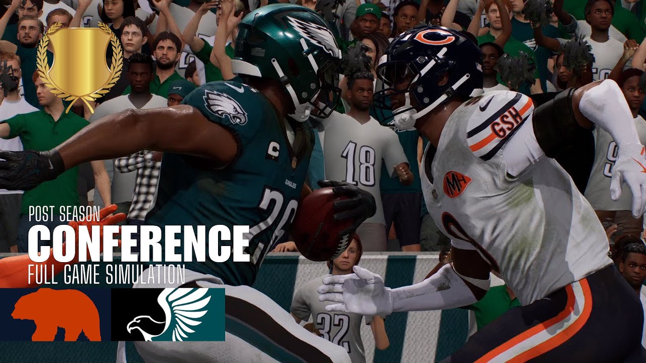 Bears vs. Eagles | 2025-26 NFC Championship | Madden NFL 26 Simulation
