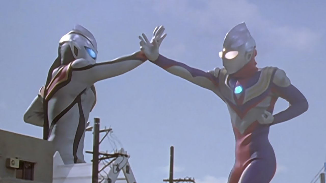 Ultraman Tiga Vs Evil Tiga [ENG SUB]