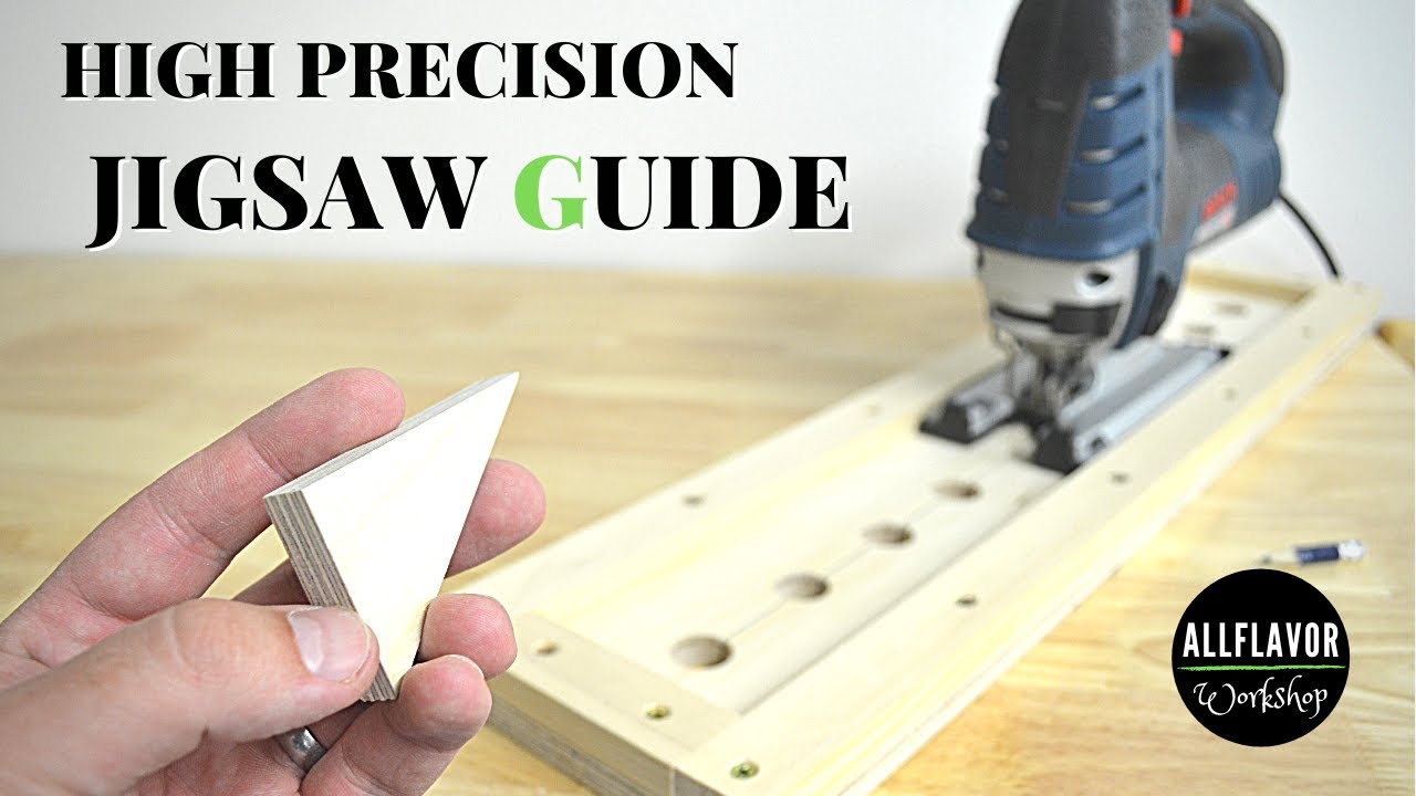 High Precision Jigsaw Guide Track | DIY Simple Jigsaw Guide