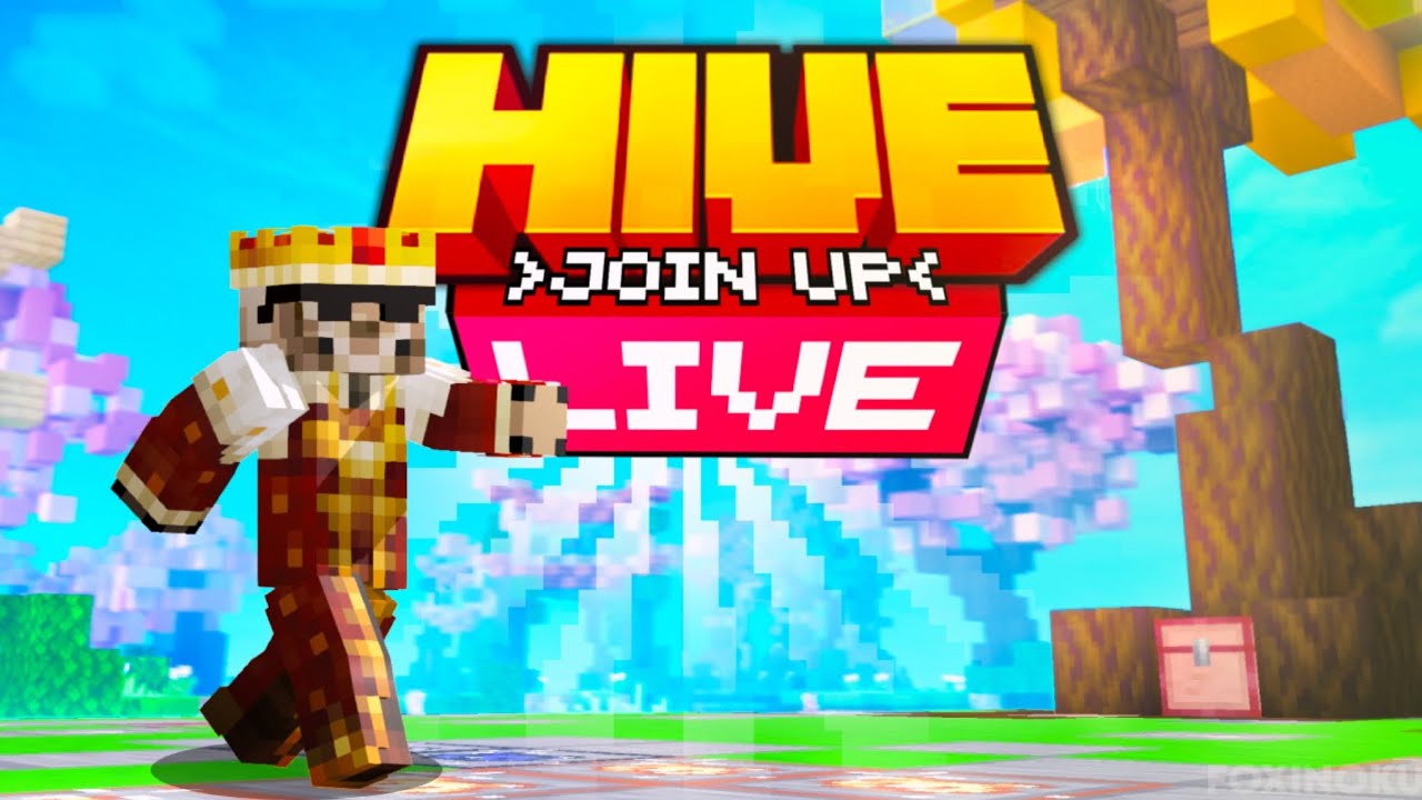 🎮 The Quest To Max Hive Bedwars 🔥 - Minecraft LIVE
