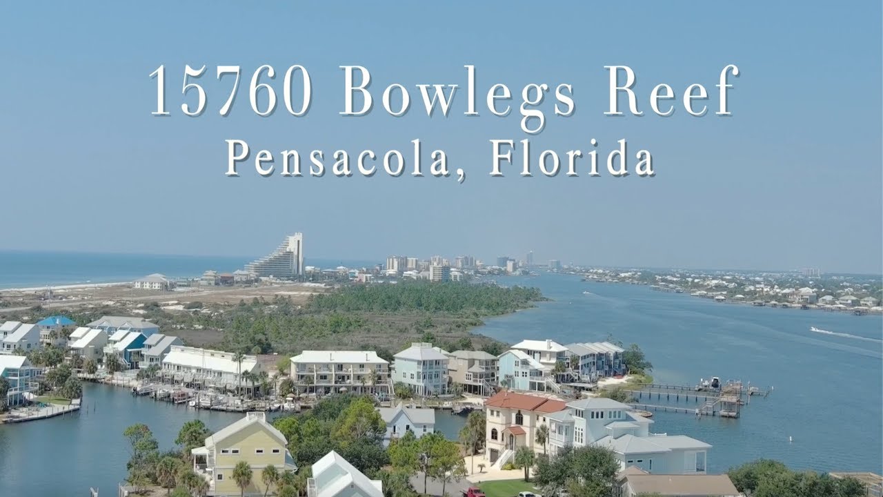 Perdido Key Waterfront Homes for Sale | 15760 Bowlegs Reef Video Tour