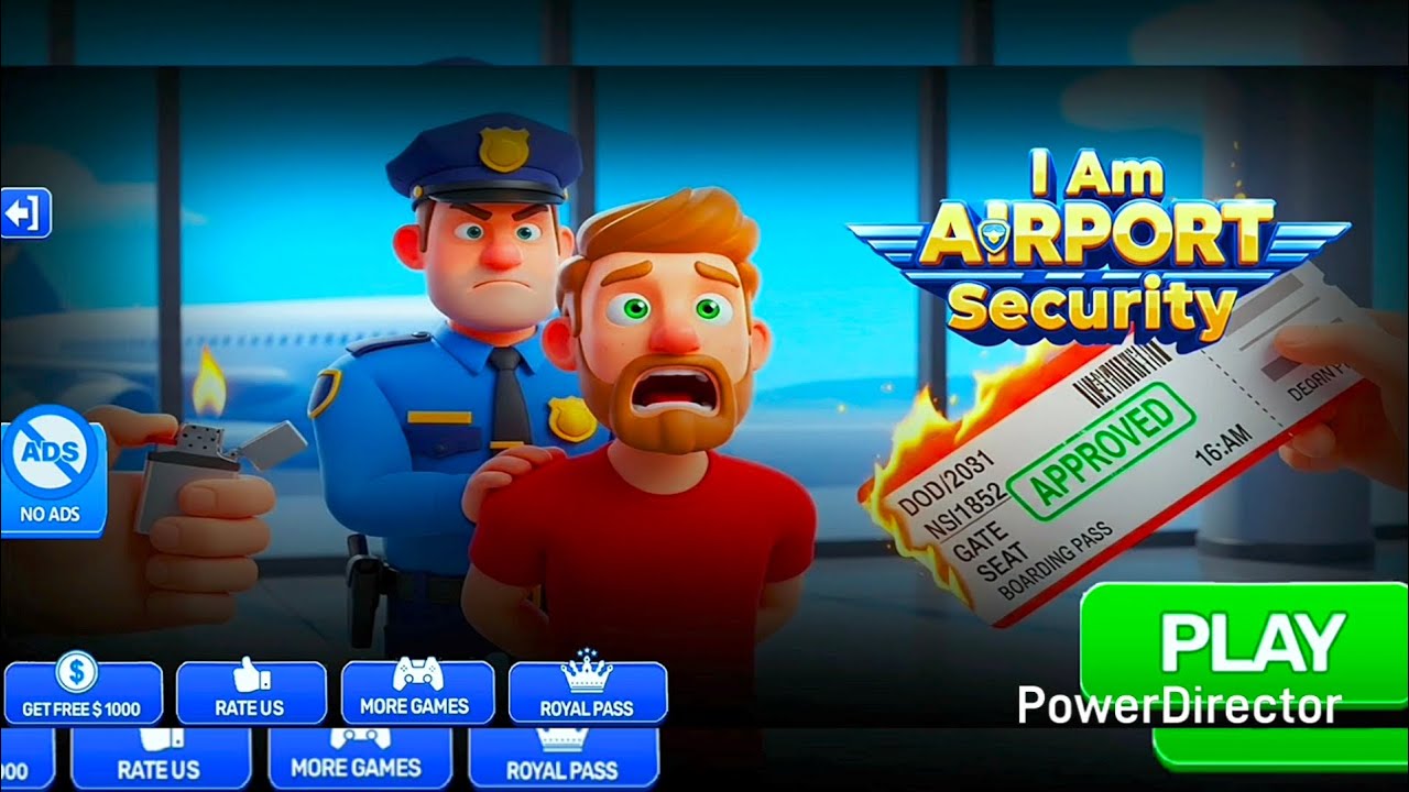 I am Airport Security Sim Gameplay Walkthrough Part 1 (Android, iOS) 