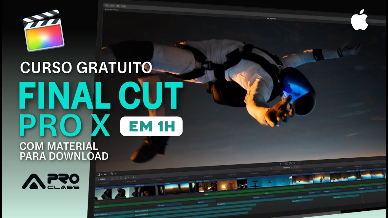 Curso Gratuito de Final Cut Pro X - Com Material para Download