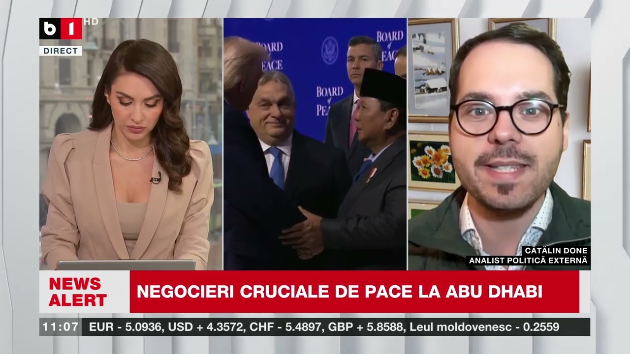 CĂTĂLIN DONE, ANALIST POLITICĂ EXTERNĂ, DESPRE SOLUȚIILE EUROPEI LA OFENSIVA LUI TRUMP_Știri B1TV