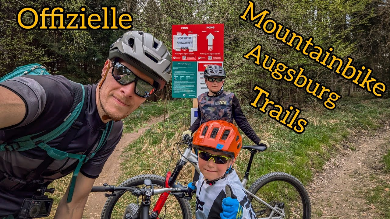Offizielle Mountainbiken Augsburg Trails /  Ping - Pong - Jägerstandtrail - Secret Trail
