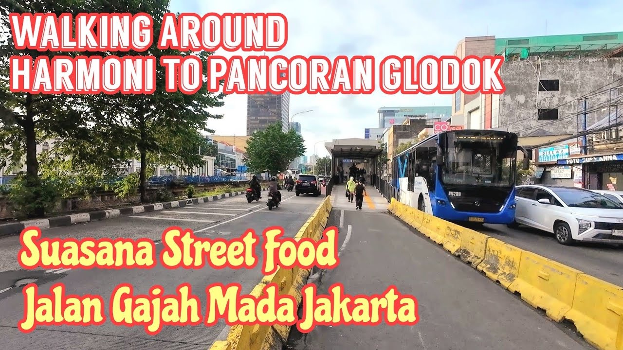 Walking Around Suasana Street Food Malam Jalan Gajah Mada Saat Ini