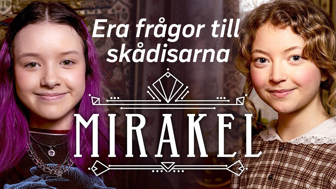Julkalendern Mirakel: @LillaAktuelltSVT pratar med skådespelarna
