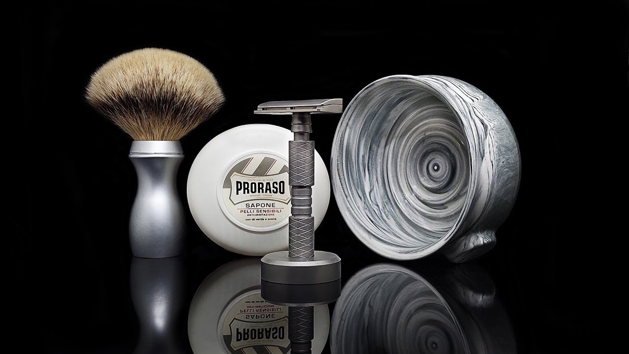 Могучий ТИТАН! Titanium, Shield Razor, YAQI, бритьё, Proraso, Kai, бритье