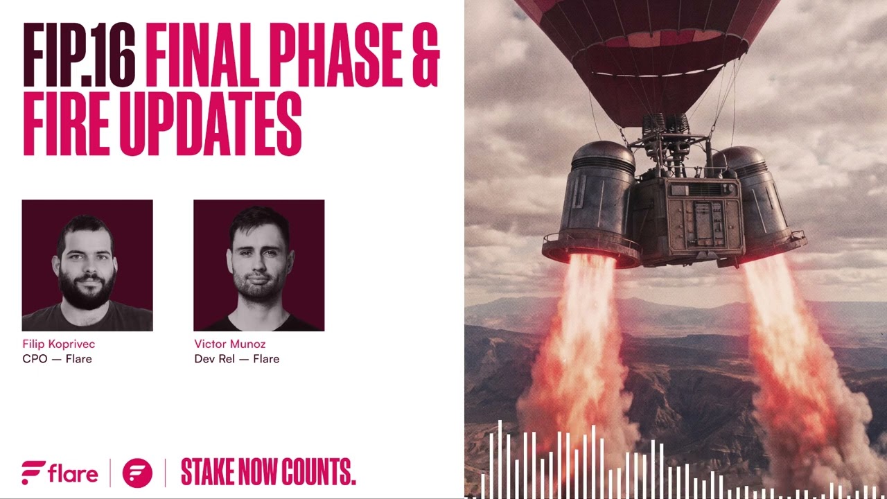 X space: FIP.16 Implementation: what staking, FIRE, and MEV mean for FLR holders