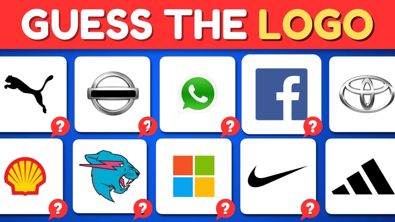 Guess The Logo – Can You Name Them All? 🧠🔥