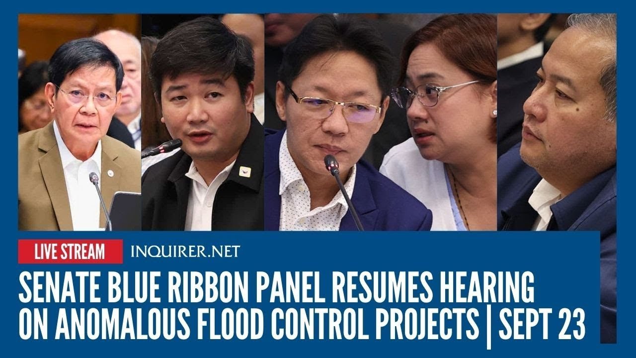Blue Ribbon Probe on Flood Control Projects 11-14-2025
