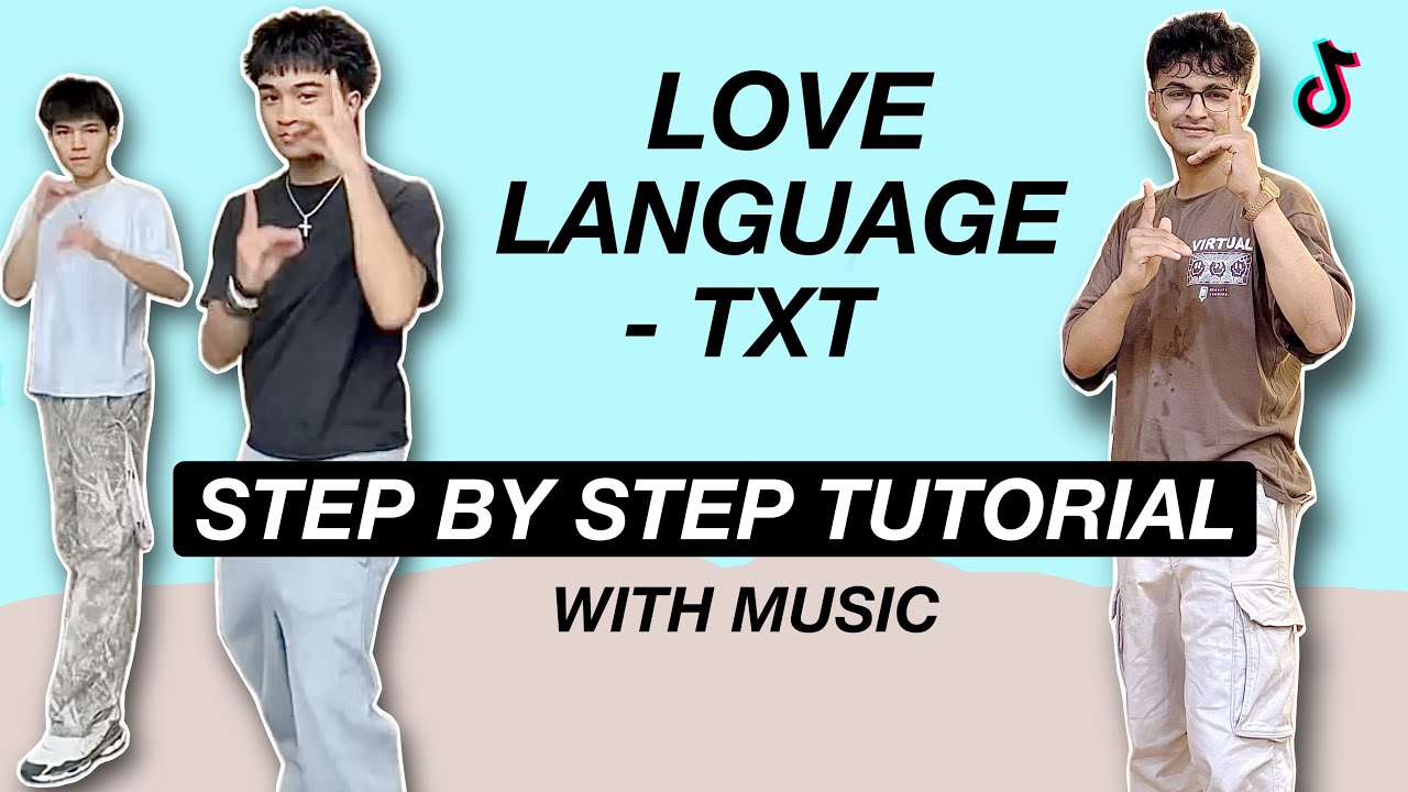 TXT 'Love Language' Dance *STEP BY STEP TUTORIAL* (Beginner Friendly)