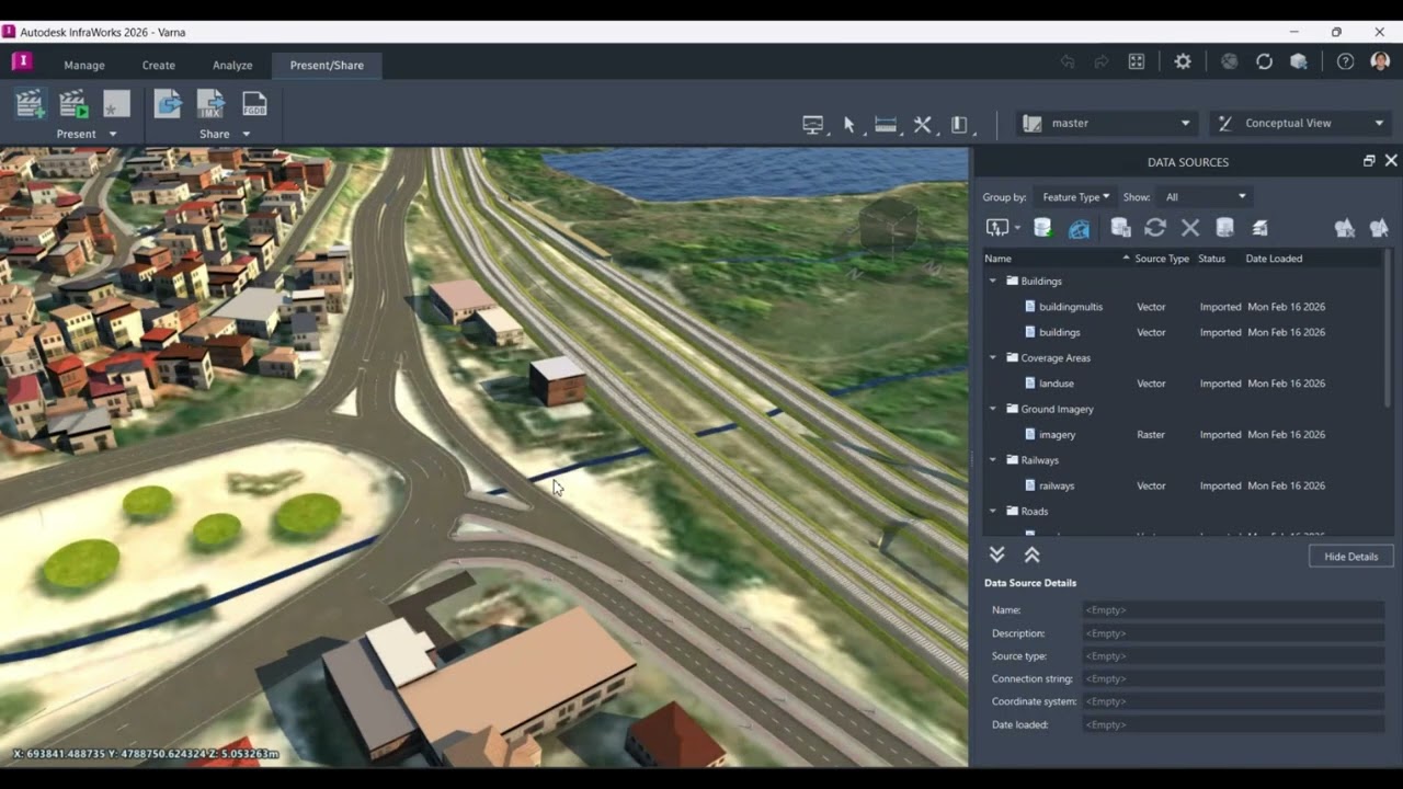 Autodesk Infraworks – Развиване и представяне на идеен проект