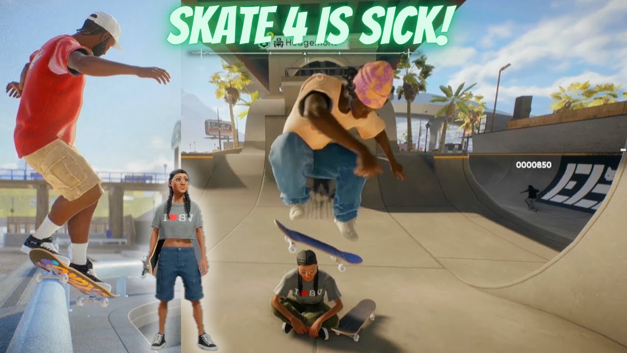 I PLAY SKATE 4 FOR THE FIRST TIME & ITS ADDICTING