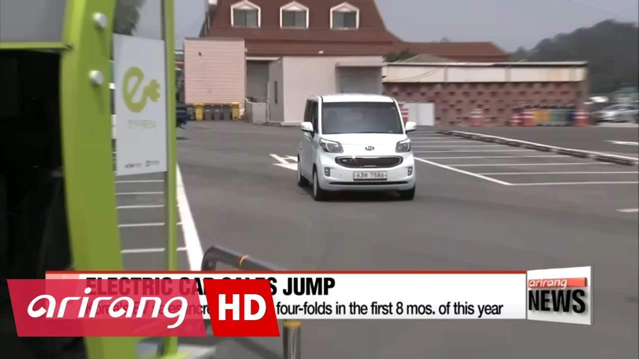 Korea's electric car market grown by nearly four times in just a year