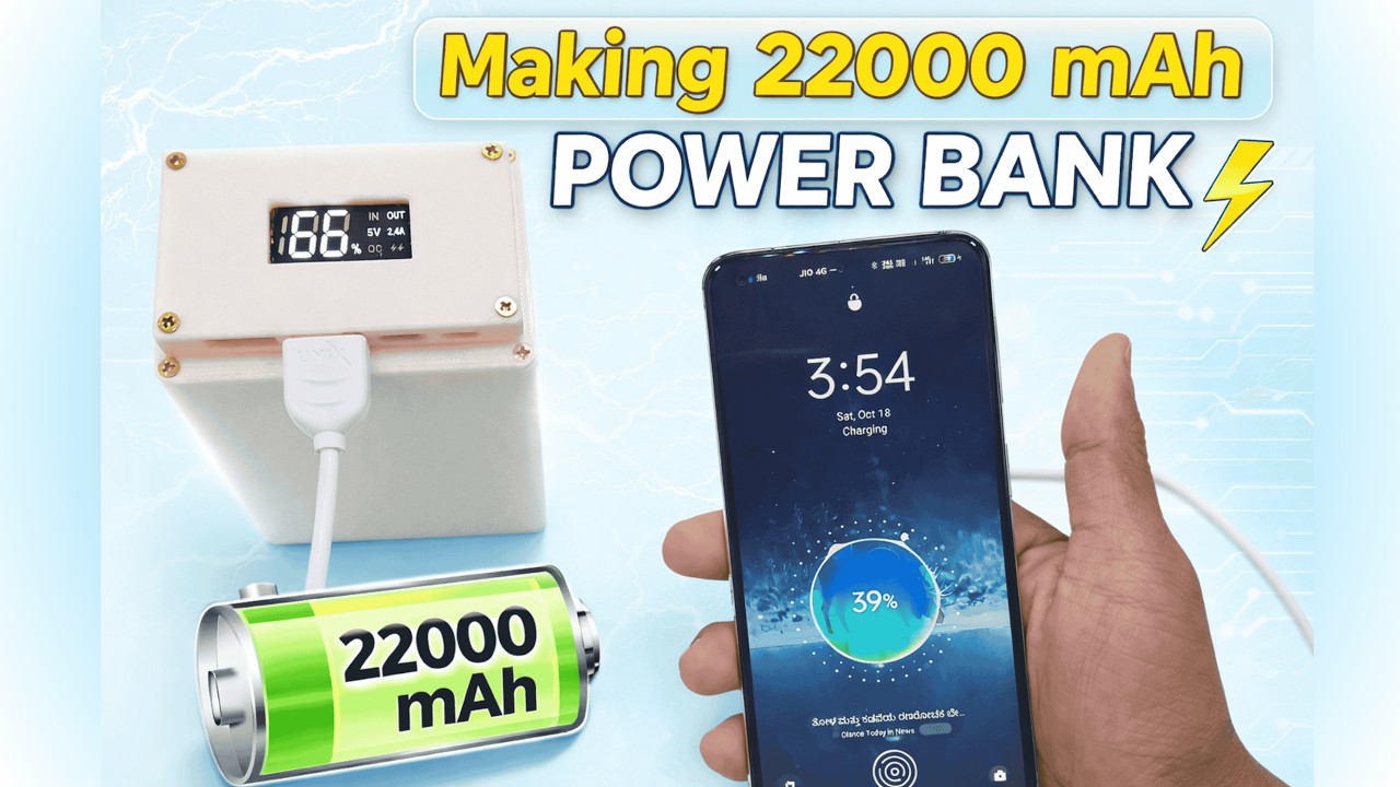 How to make a power bank DIY