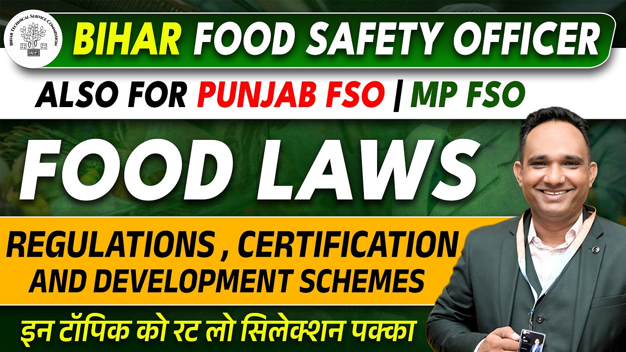 BIHAR, PUNJAB ,MP FSO VACANCIES || FSO SPECIAL  || Pariksha Portal ||