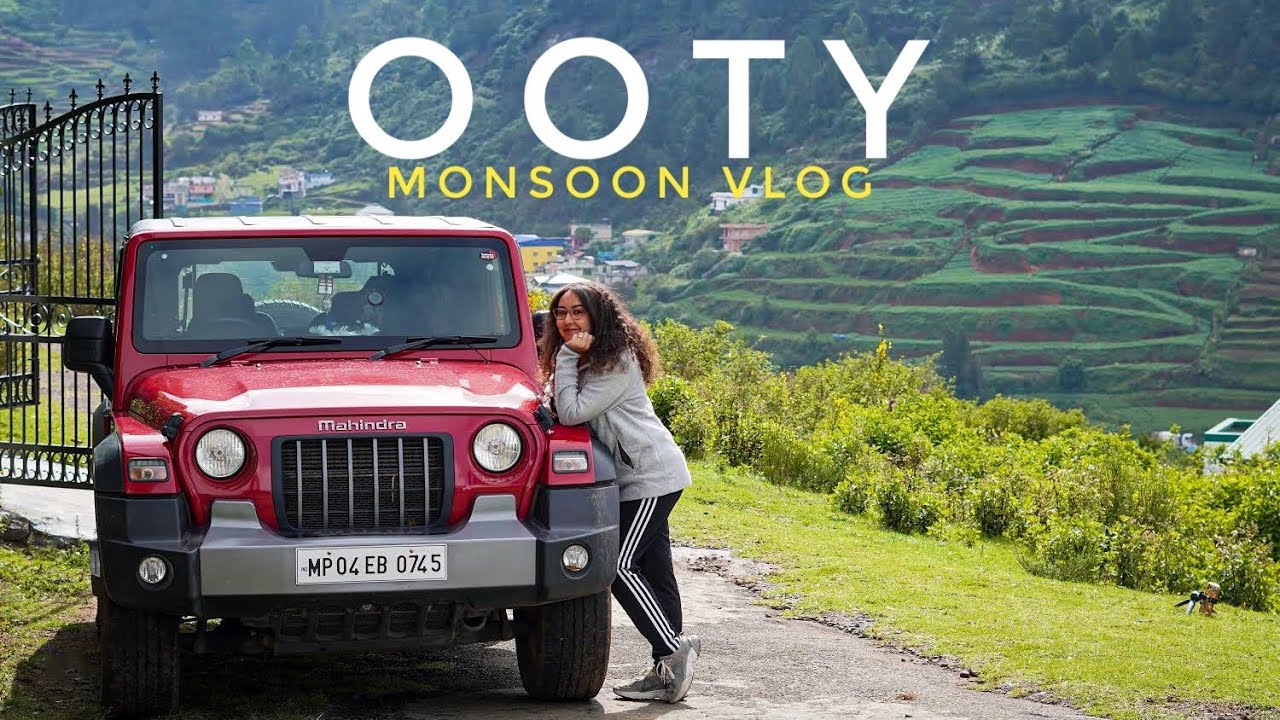 🌧️ Exploring Enchanting Ooty in Monsoon | Drone Shots & Cinematic Views 🎥