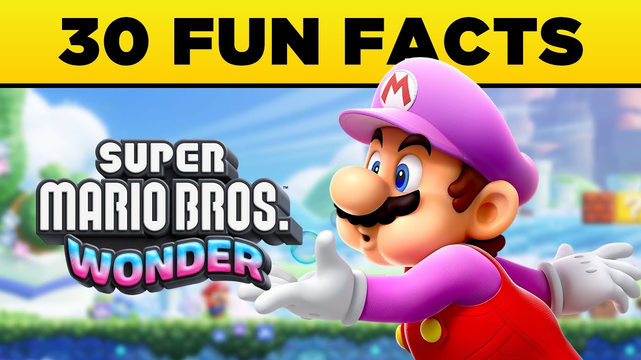 The Super Mario Wonder FACTS you NEED TO KNOW!
