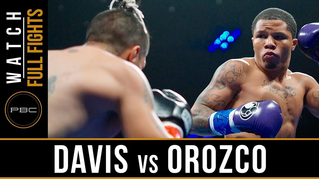 Davis vs Orozco FULL FIGHT: June 3, 2016 - PBC on Spike