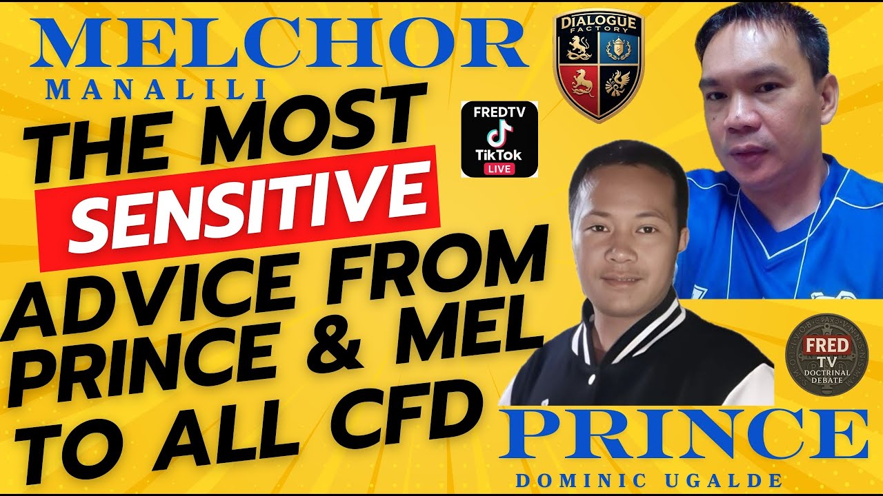 DEBATE | Prince & Melchor | Advice to all CFD
