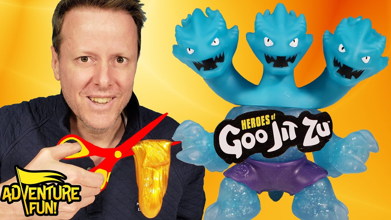 What’s Inside 11 Heroes of Goo Jit Zu Including Ultra Rare “Hydra” Adventure Fun Toy review!