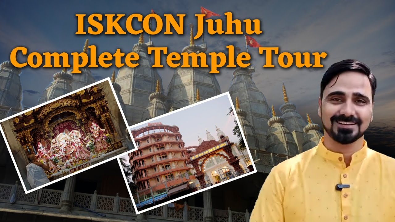 ISKCON Mandir Juhu Mumbai | Hare Krishna Mumbai | ISKCON Juhu Mandir | ISKCON Juhu Temple Tour VLOG