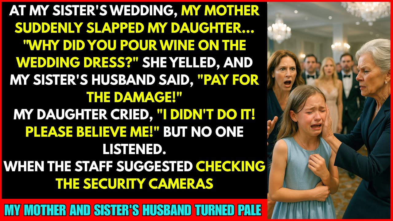 MY MOTHER ACCUSED MY DAUGHTER AT MY SISTER'S WEDDING… BUT THE TRUTH LEFT HER SPEECHLESS.