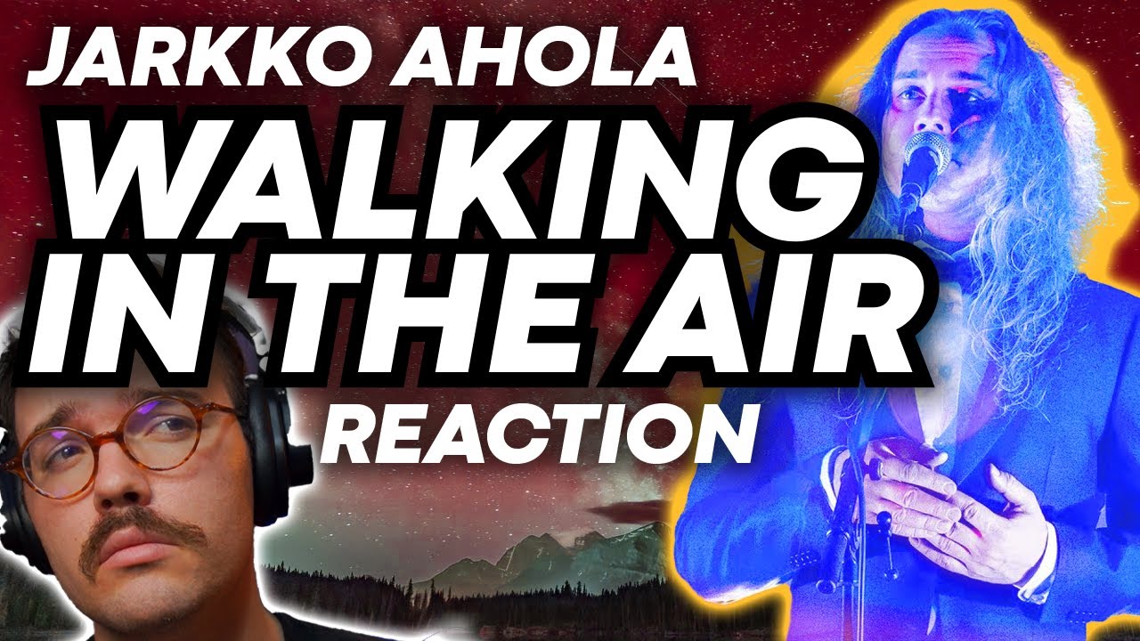Реакция преподавателя вокала Twitch на песню Джаркко Ахолы «Walking in the Air»