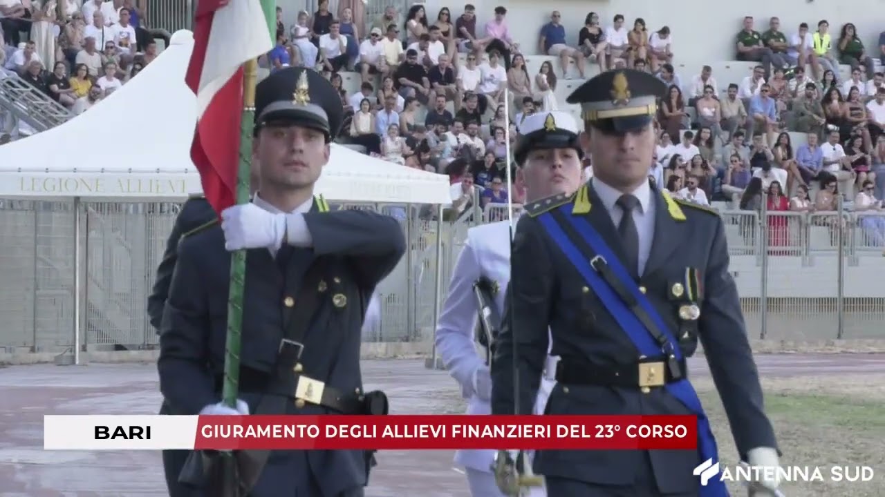 5 LUGLIO 2025 - BARI, GIURAMENTO DEL 23° CORSO ALLIEVI GDF
