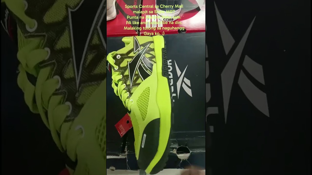 Murang nga Original na Sapatos sa Sports Central Sa Cherry Mall Malapit sa Shaw MRT