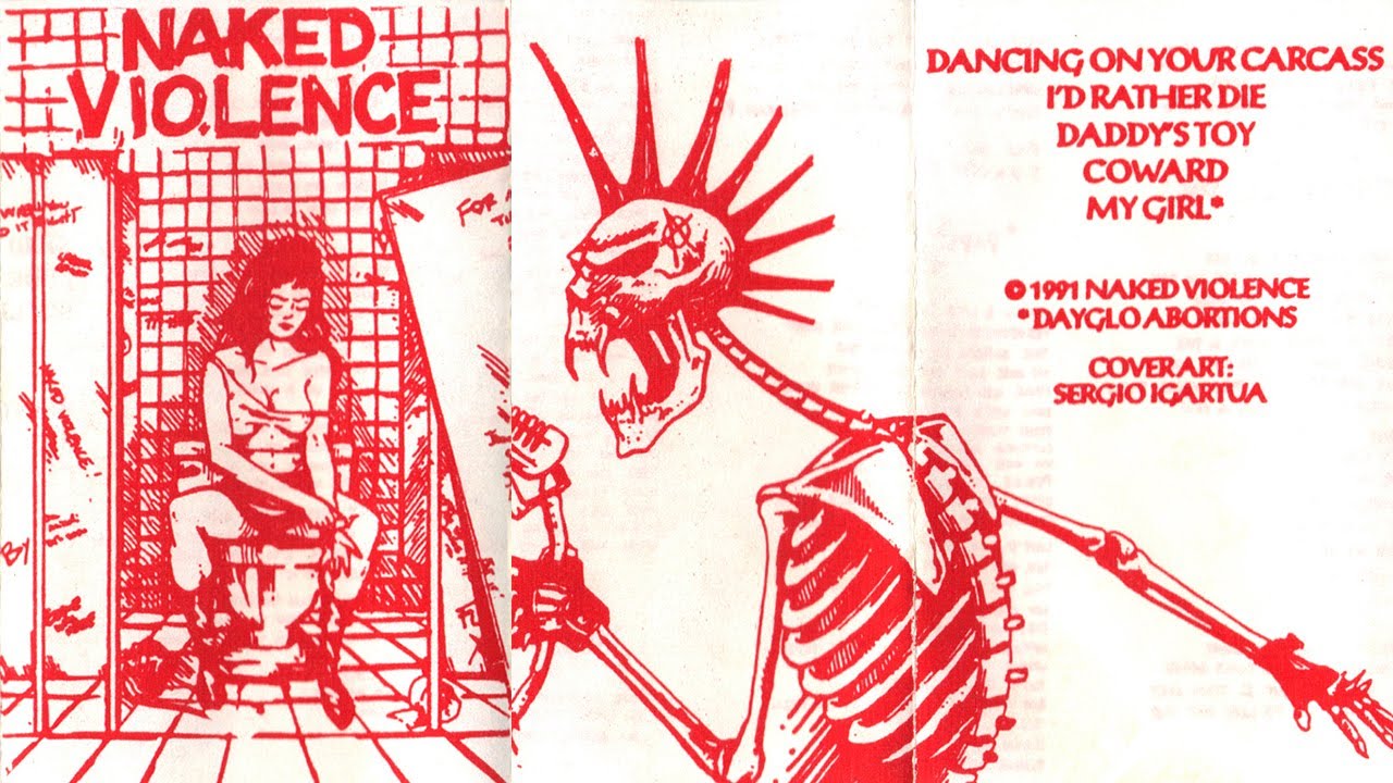 Naked Violence - S/T [Full Cassette tape &middot; 1991] Hardcore Punk
