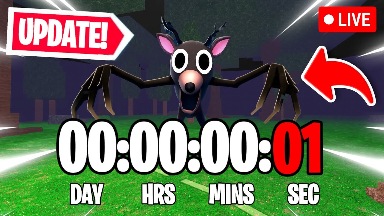 🔴ROBLOX 99 NIGHTS IN THE FOREST 🔦 UPDATE COUNTDOWN LIVE🔴 24/7 & New 99 Nights in the Forest Update!
