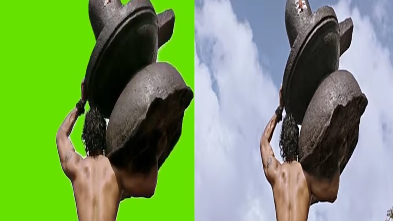 All Hollywood VFX Removed | What Movies Really Look Like | Bahubali VFX Elephant Screen  Making