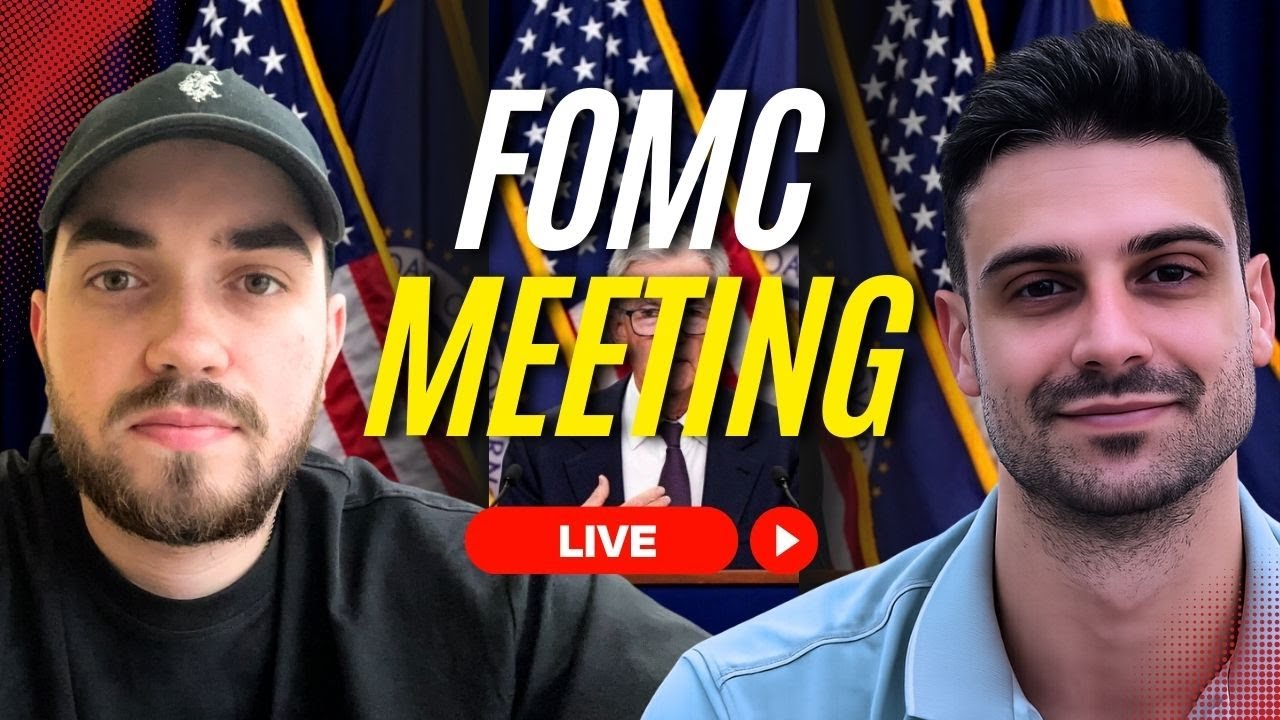 🔴 LIVE FED - FOMC Press Conference | Crypto Trading