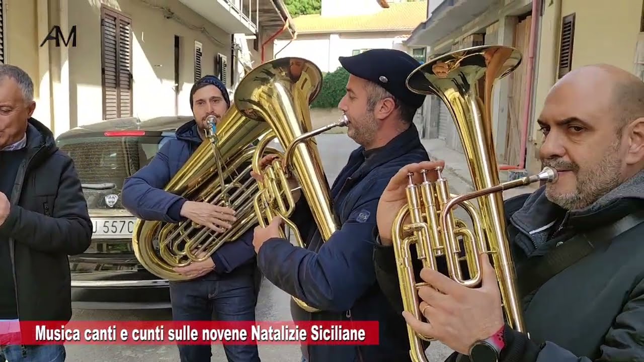 🎷🎺🥁 MUSICA, CANTI E CUNTI DELLE NOVENE NATALIZIE SICILIANE.