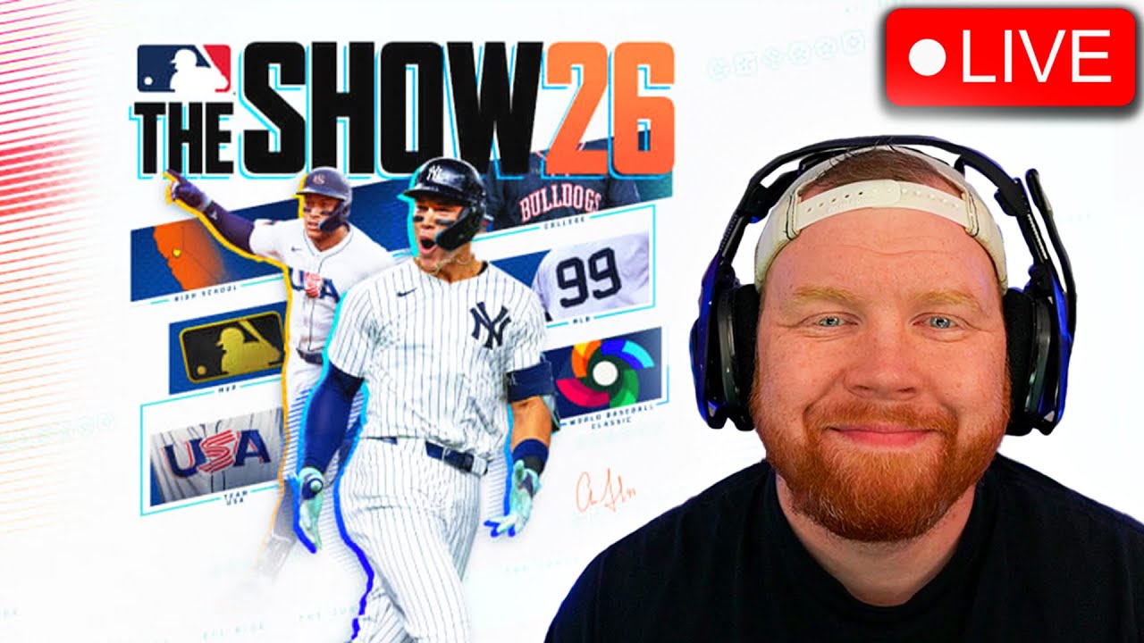 🔴LIVE - MLB THE SHOW 26 DD FEATURE PREMIERE WATCH PARTY