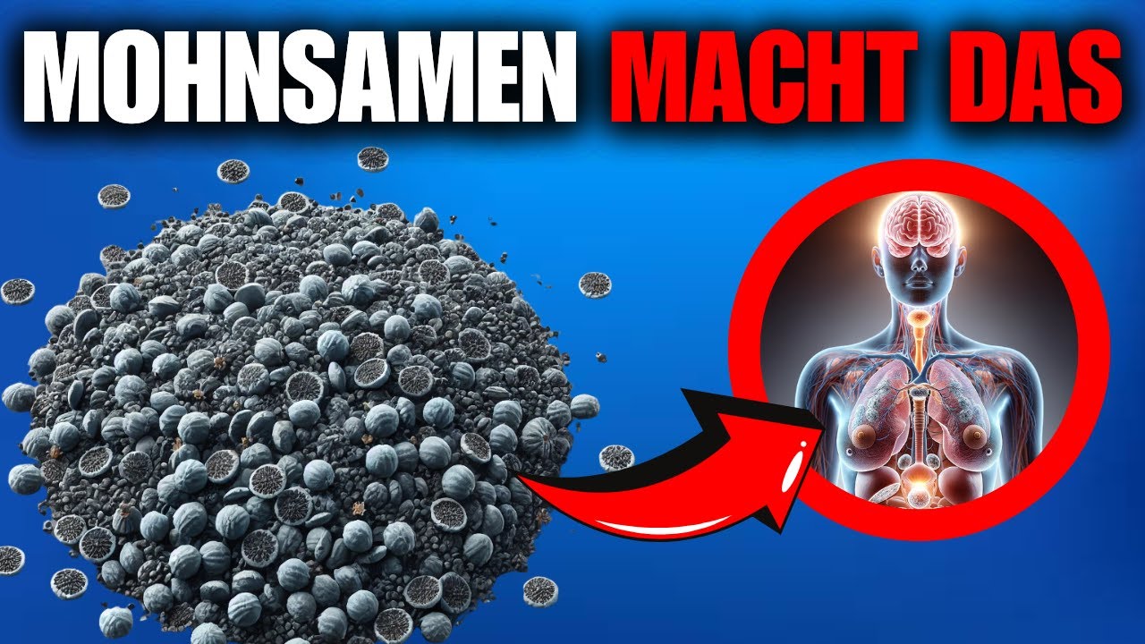 WUSSTEN SIE DAS &Uuml;BER MOHNSAMEN? WAS SIE TUT, IST SCHOCKIEREND