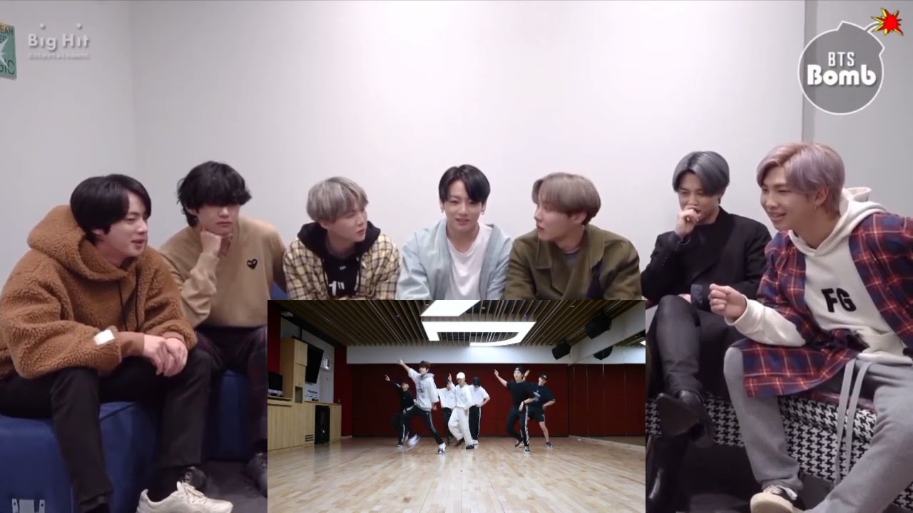 BTS reaction to stray kids DOMINO COREOGRAFÍA