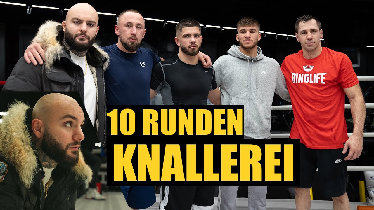 RINGLIFE begleitet uns beim 10 Runden SPARRING vor dem KAMPF