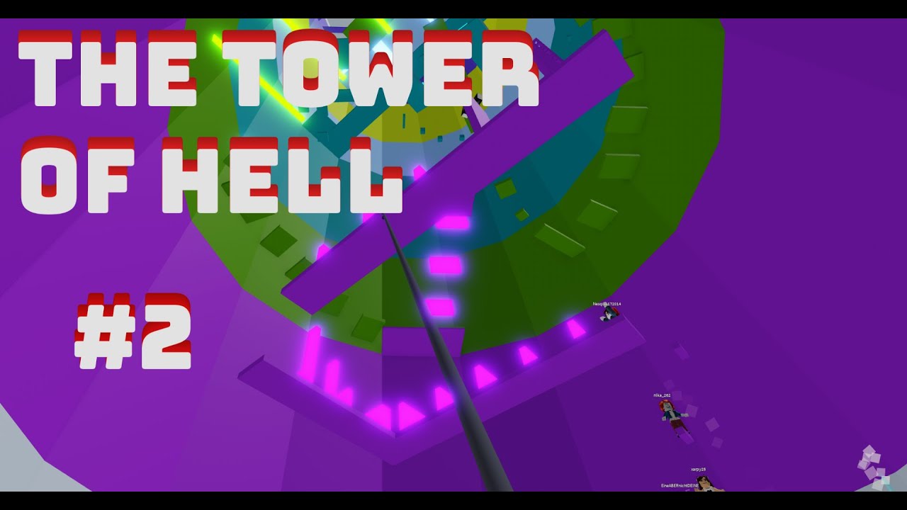 Testuję hak i inne itemy w the tower of hell!